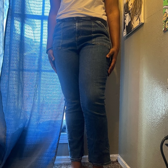 tommy hilfiger high rise jeans - Picture 3 of 5